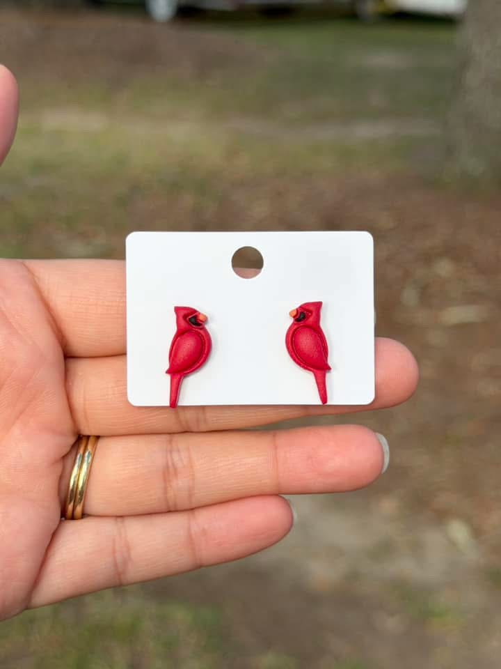 Cardinals Stud earrings