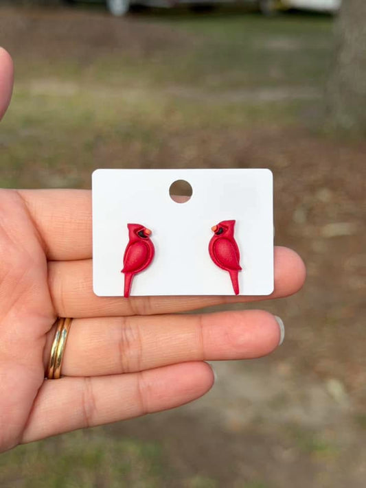 Cardinals Stud earrings