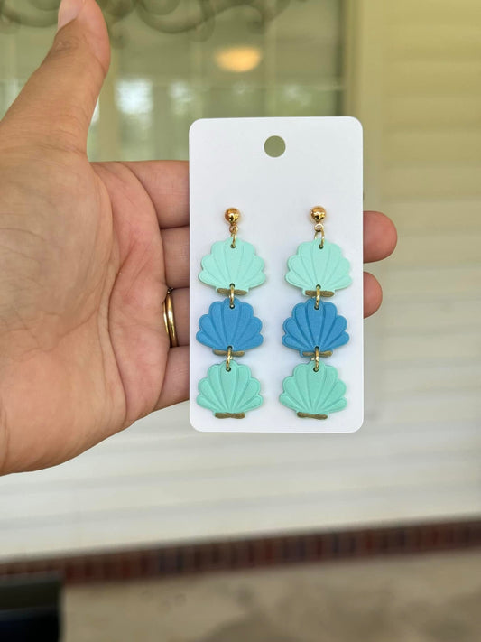 Seashell earrings