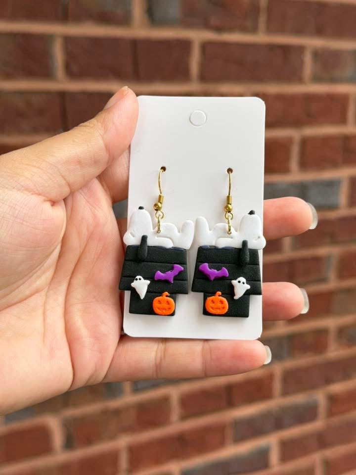 Snoopy Halloween dangles